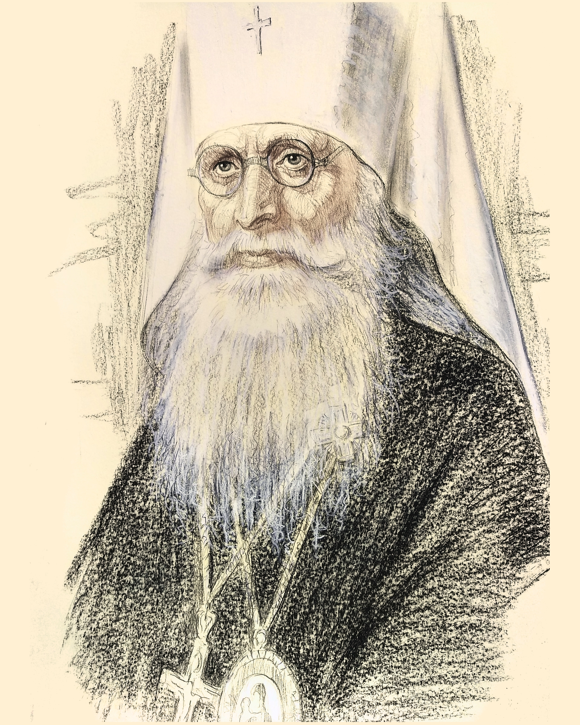 Портрет митрополита Серафима (Ляде)